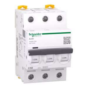 Автоматичний вимикач iC60N 3P 50A C Schneider