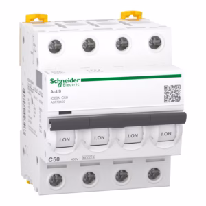 Sanlarix 17 Автоматичний вимикач iC60N 4P C 50A Schneider