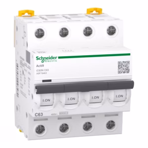 Sanlarix 16 Автоматичний вимикач iC60N 4P C 63A Schneider