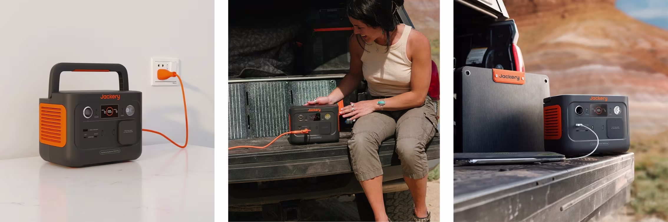 Портативна зарядна станція Jackery 300w Plus - інфографіка банер 11