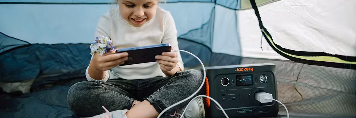 Портативна зарядна станція Jackery 300w Plus - інфографіка банер 6