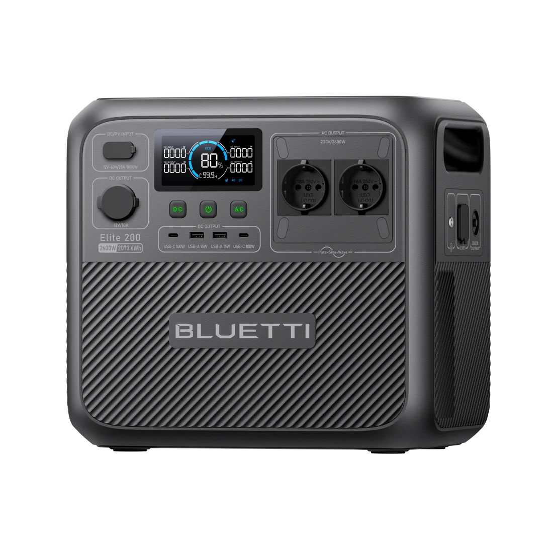 Портативна зарядна станція BLUETTI Elite 200 V2 / 2.600 Вт — фото 2