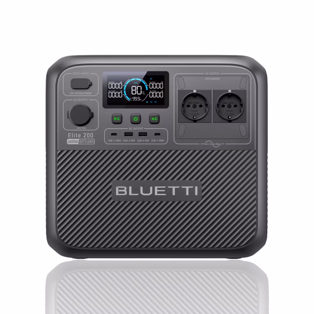 Портативна зарядна станція BLUETTI Elite 200 V2 / 2.600 Вт — основне фото