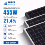 Inter Energy 455 Вт сонячна панель IE182x182/M455/54/MH — мініатюра фото 2