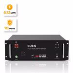 SUEN-51-100 LiFePO4 5,12 кВт/год 51,2 В акумулятор — мініатюра основного фото