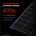 Swiss Solar 400 Вт сонячна панель IBEX132MWT-GRAPHENE — мініатюра фото 6