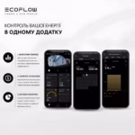 Компактна сонячна станція Ecoflow 2 кВт з 3 панелями — мініатюра фото 6