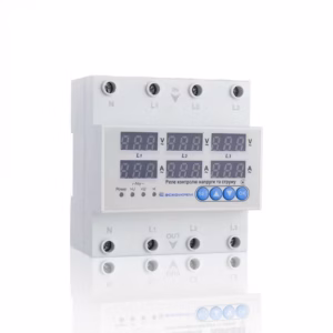 Sanlarix 21 Захисне реле контролю напруги та струму RKV 4P 63A, Аско