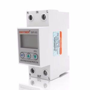 Sanlarix 16 Захисне реле з контролем напруги SVP-915, 40A, 220В, на DIN-рейку, 35х65х85 мм
