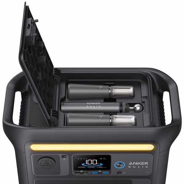 Зарядна станція Anker Solix C800X / 1200 Вт / 768 Вт⋅год / LiFePO4 — фото 5