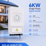 DEYE 6 кВт однофазний гібридний інвертор SUN-06K-SG05LP1-EU — мініатюра фото 5