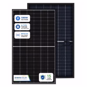 DAHAI 590 Вт сонячна панель DHM72D30-TP Bifacial