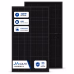 Ja Solar 450 Вт сонячна панель JAM54D40 LB Full Black Bifacial — мініатюра основного фото