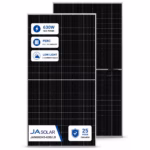 Ja Solar 630 Вт сонячна панель JAM66D45-630/LB Bifacial — мініатюра основного фото