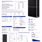 DAHAI 590 Вт сонячна панель DHM72D30-TP Bifacial — мініатюра фото 4