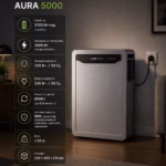 Компактна сонячна електростанція Sanlarix AURA 5000 5 кВт з 4 панелями — мініатюра фото 7