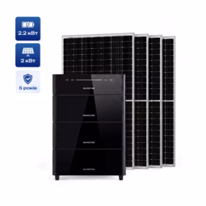 Sanlarix 14 Компактна сонячна станція Marstek VENUS-D 2,2 кВт з 4 панелями