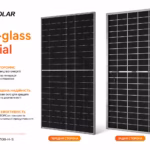 Tongwei TW Solar 625 Вт сонячна панель N-type, Dual-glass Bifacial, TWMNH-66HD625