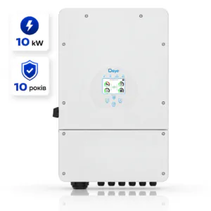 Deye 10 кВт однофазний гібридний інвертор SUN-10K-SG02LP1-EU-AM3