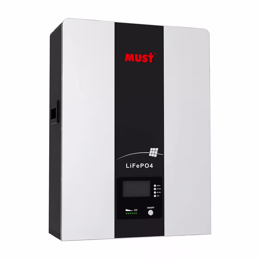 Must Power 5,12 кВт/год 51,2 В LiFePO4 акумулятор LP16-48100 — основне фото