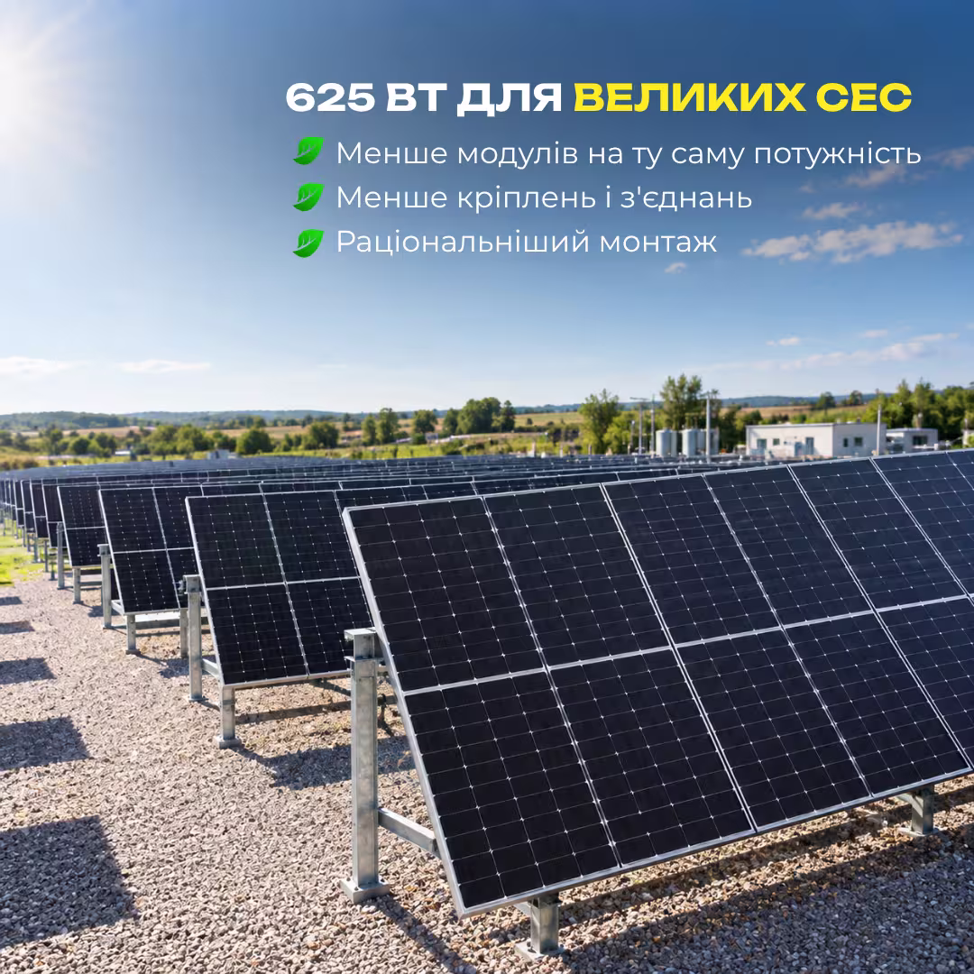 Jinko Solar Tiger Neo 625 Вт сонячна панель JKM625N-66HL4M-BDV N-type Bifacial Dual Glass — фото 8