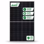 Jinko Solar Tiger Neo 625 Вт сонячна панель JKM625N-66HL4M-BDV N-type Bifacial Dual Glass — мініатюра фото 1