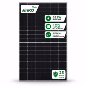 Jinko Solar Tiger Neo 625 Вт сонячна панель JKM625N-66HL4M-BDV N-type Bifacial Dual Glass