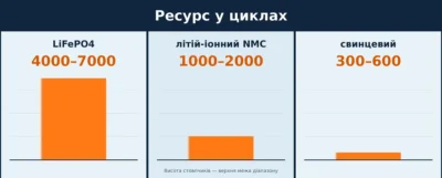 LiFePO4 чи звичайний літій: що обрати для домашнього накопичення