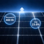Trina Solar Vertex-S 460 Вт сонячна панель TSM-460 NEG9R.28 N-type Black Frame — мініатюра фото 9