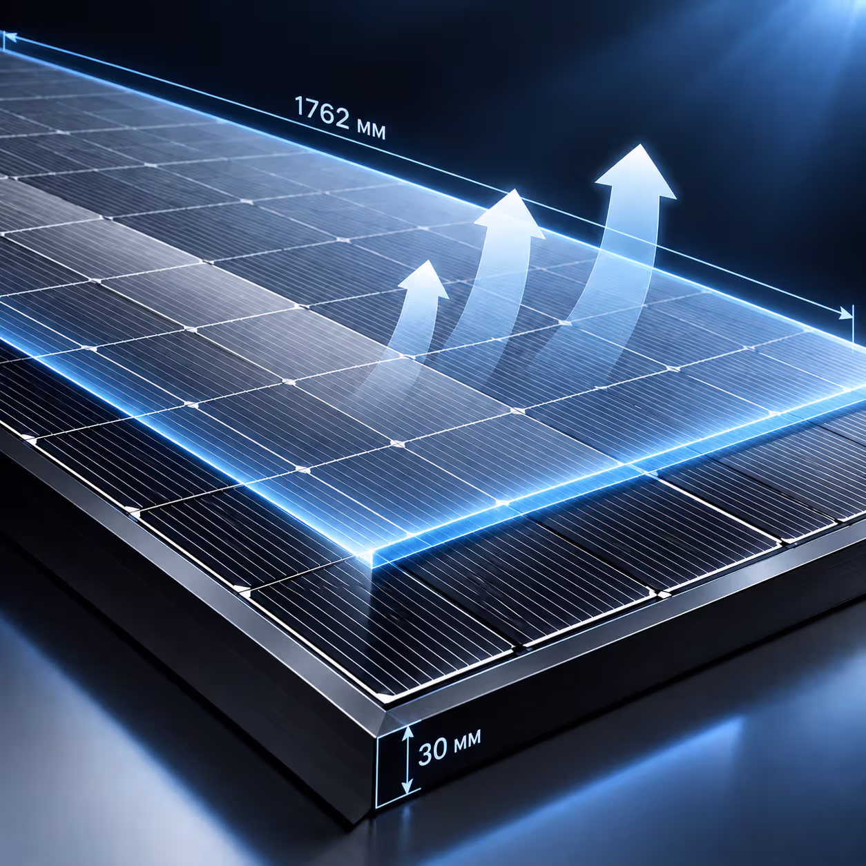 Trina Solar Vertex-S 460 Вт сонячна панель TSM-460 NEG9R.28 N-type Black Frame — фото 8