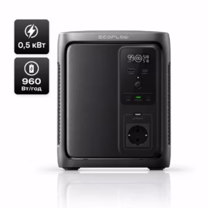 Зарядна станція EcoFlow DELTA 3 1000 Air / 500 Вт / 960 Вт⋅год / LiFePO4