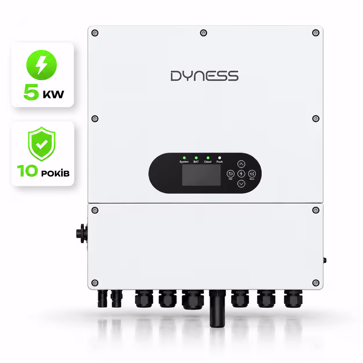Dyness 5 кВт однофазний гібридний інвертор D5.0K-LS — основне фото